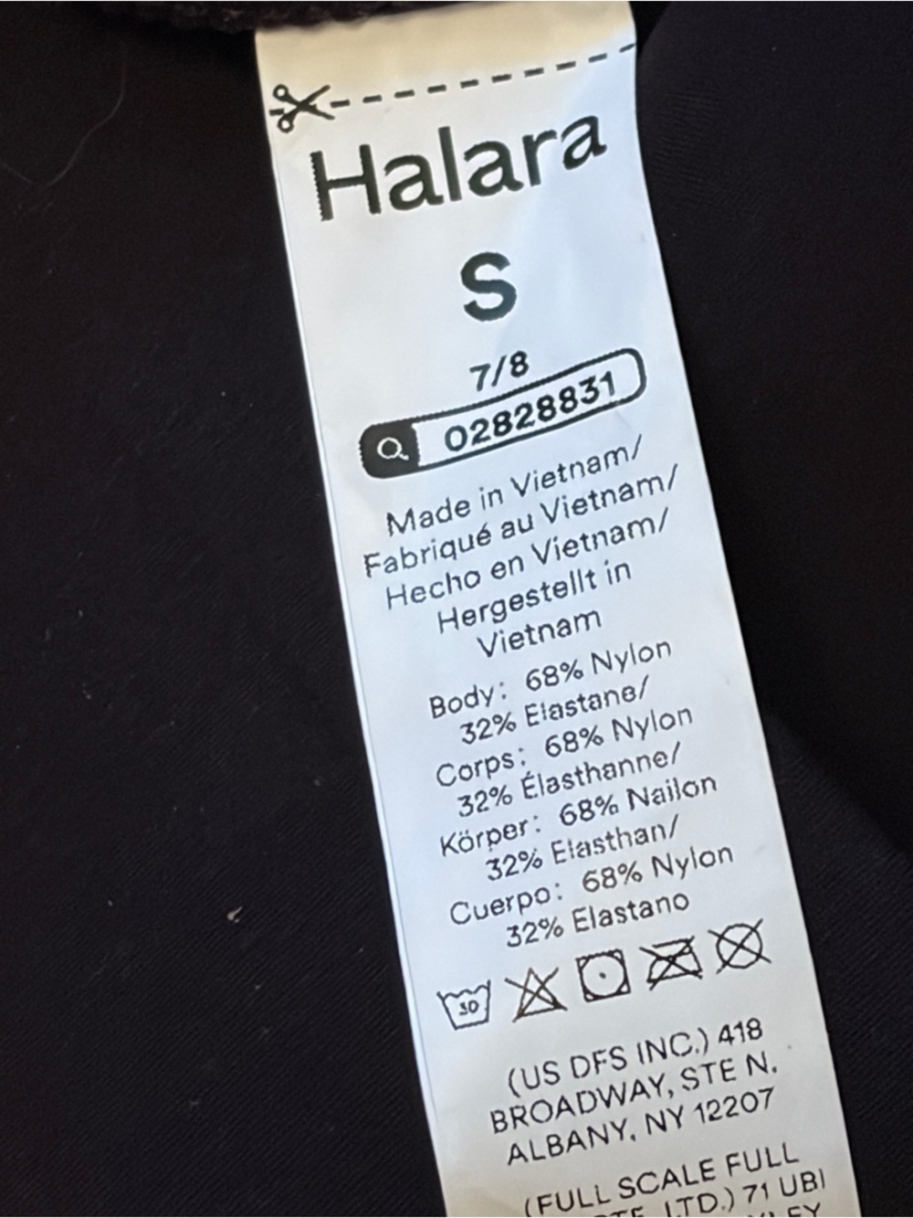 HALARA Black High-Rise UltraSculpt Leggings - Picture 4 of 5